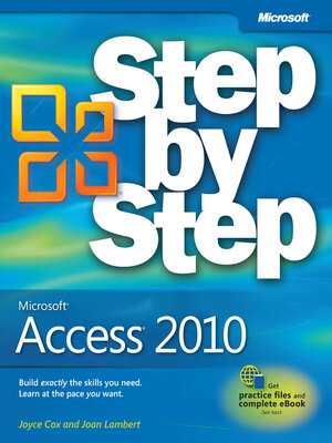 cover image of Microsoft Access 2010 Step by Step